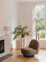 Tables d'appoint SHAPE — Blanc 2 pièces