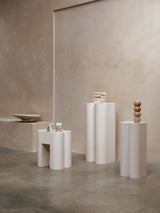 Tables d'appoint SHAPE — Blanc 2 pièces