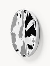 Décoration murale DENT chrome