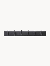 Porte-manteau EDGY 6 crochets - Noir