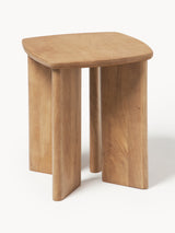 Table d'appoint Willow, bois de manguier clair