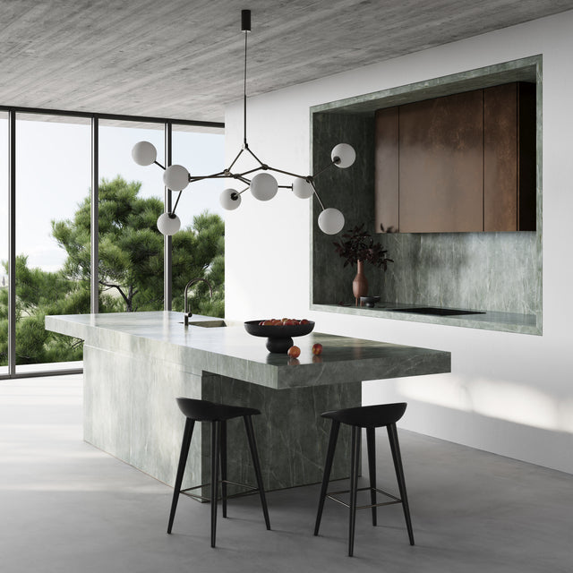 Chandelier DROP - bulp — Grey
