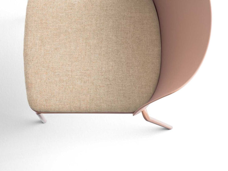 Chaise Daisy avec tissu — P4P vert & T2 F05