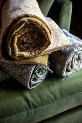 Sofa cover velours et coton