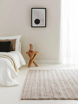 Tapis en laine DINA Beige ambiance