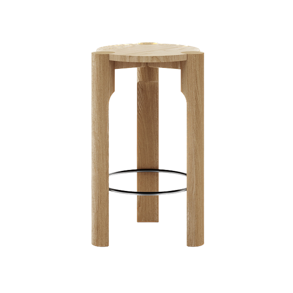Tabouret de bar Domus — Chêne naturel