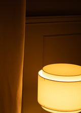 Lampe à poser PIPO DUOBLE — Marbre rouge