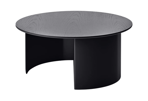 Table basse Plateau — Noir