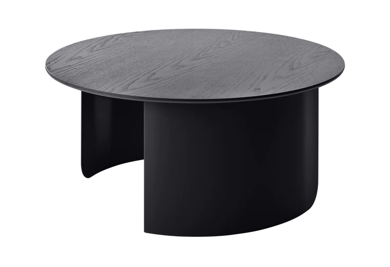 Table basse Plateau — Noir