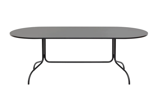 Table de diner Friday oval — Noir
