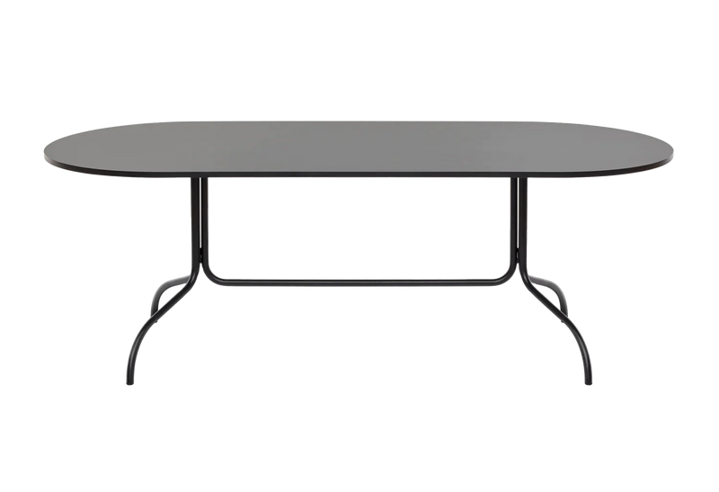 Table de diner Friday oval — Noir