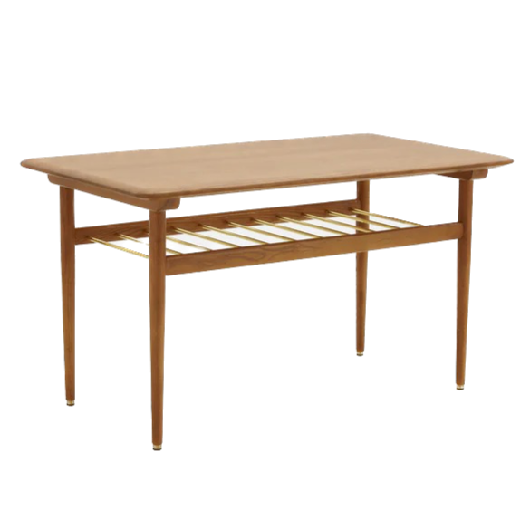 Table basse rectangulaire Fox M55 — Frêne Caramel