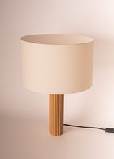 Lampe à poser FLUTA — Bois de chêne