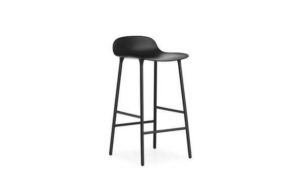 Tabouret de bar Form Steel — Black