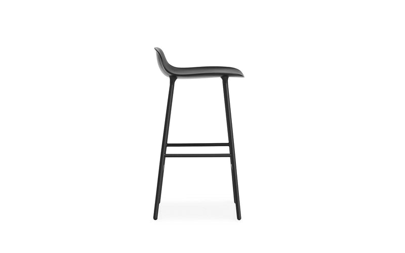 Tabouret de bar Form Steel — Black