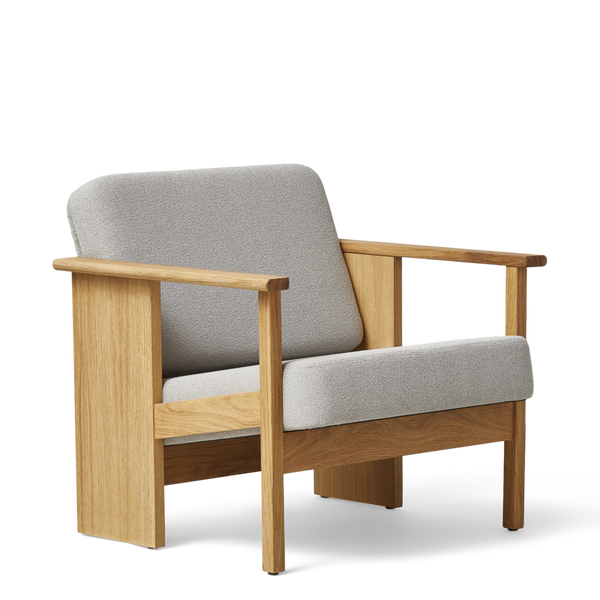 Fauteuil Block - chêne — Grain 61247