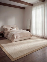 Tapis en laine Franco Crème/Beige
