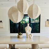 Suspension FOCAL POINT Coton blanc naturel