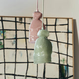 Suspension Gemstone HK Living, tourmaline et améthyste, ambiance