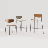 Tabouret moyen Lea plastique — M82