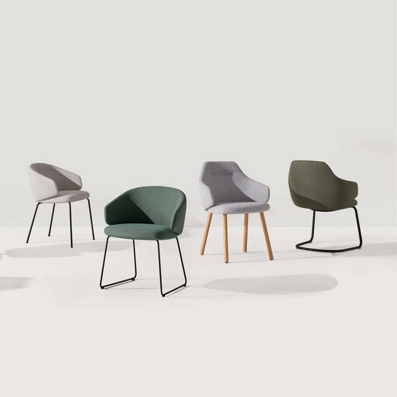 Fauteuil BINAR 60 — Dossier bas & luge