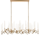 Chandelier Il Pezzo Long 3 — Satin brass