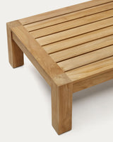 Table basse Forcanera teck 150x71 - détail