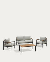Ensemble canapé et fauteuils AIGUAFREDA — Extérieur