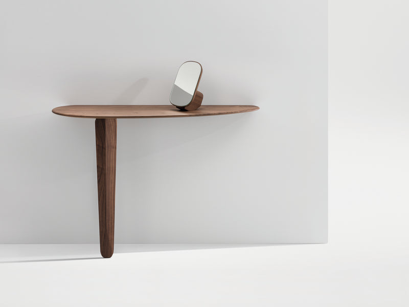 Console Kuyu (asymétrique gauche) — Noyer américain