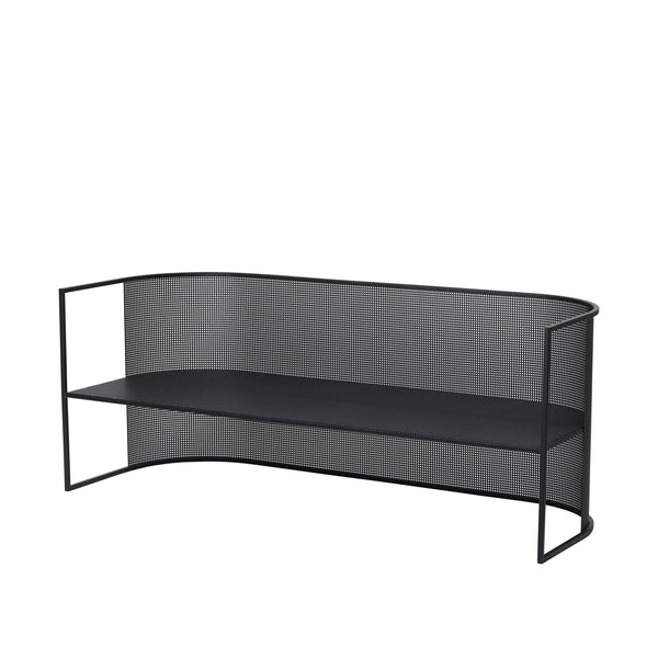 Banc Bauhaus — Noir