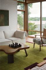 Tapis Teklan Fregio Olive Blush