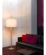 Lampadaire UPPER — Laiton satiné
