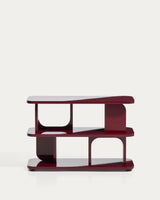 Étagère ADUMA - MDF laqué grenat 100x65