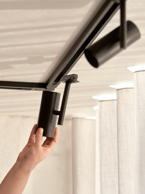 Luminaire sur rail Noir — Jerome