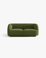 Bouclé (Baloo) Vert olive foncé