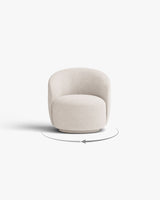 Tissu structuré (Moly) Beige clair