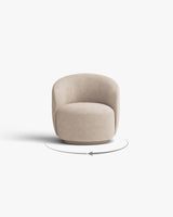 Tissu structuré (Moly) Cappuccino