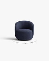 Tissu structuré (Moly) Bleu roi