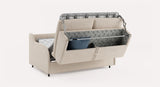 Canapé convertible Alix Compact Denver naturel