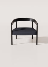 Fauteuil Nua — Frêne noir & Tissu Acet