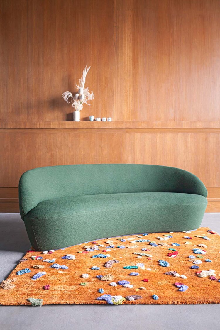 Canapé Naive 3 places — Beige Camira