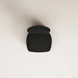 Fauteuil Nicolo Chêne fumé — Tissu bouclé Black