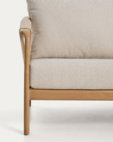 Ensemble d'extérieur SIRTE — Canapé 3 places, 2 fauteuils et table