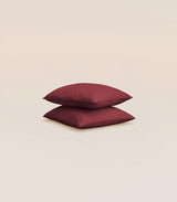 Taies d'oreiller PERCALE DE COTON — Lot de deux