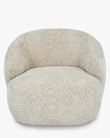 Fauteuil Aspen Tweed Moucheté Marron