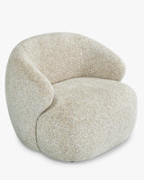 Fauteuil Aspen Tweed Moucheté Marron
