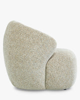 Fauteuil Aspen Tweed Moucheté Marron