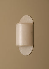 Applique PILOLO — Albâtre blanc