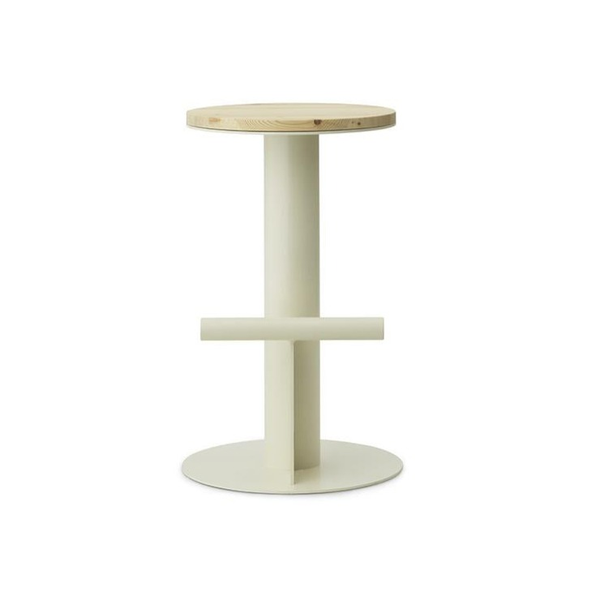 Tabouret de bar Pole — Pine/Sand