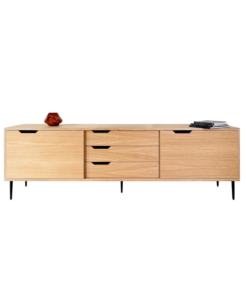 Buffet Noble 200cm — Chêne plaqué